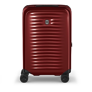 Victorinox Swiss Army Airox Frequent Flyer Plus Carry On Spinner Suitcase In Red