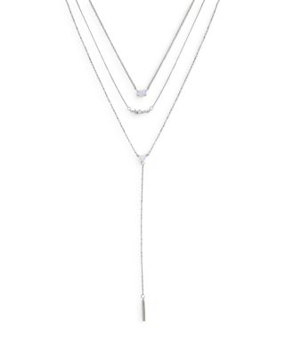 Ettika - Opal Pendant Layer Necklaces, Set of 3