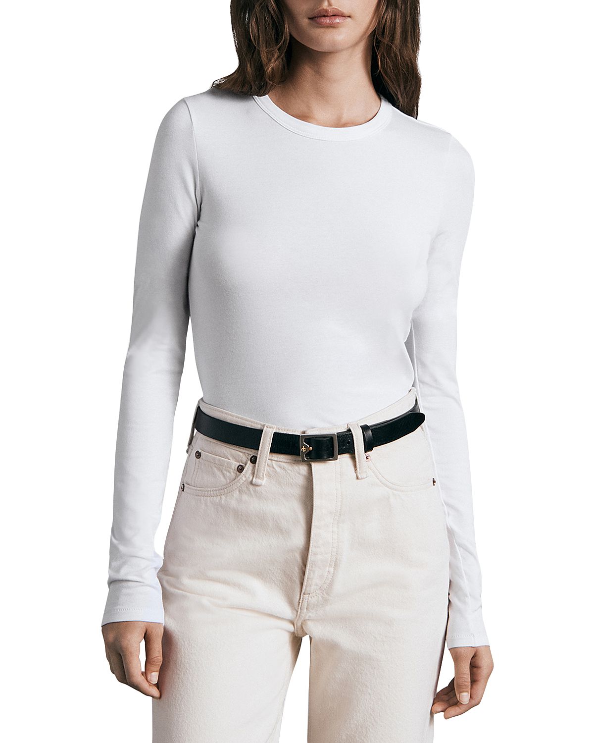 rag & bone Luca Slim Long Sleeve Tee