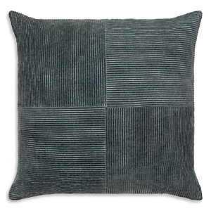 Surya Corduroy Quarters Decorative Pillow, 20 x 20