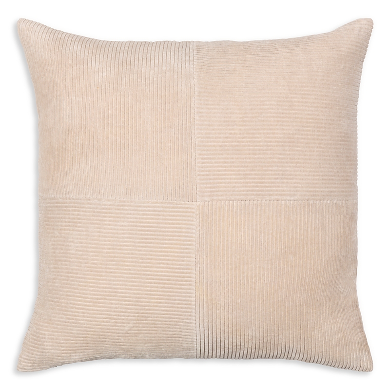 Surya Corduroy Quarters Decorative Pillow, 20 x 20
