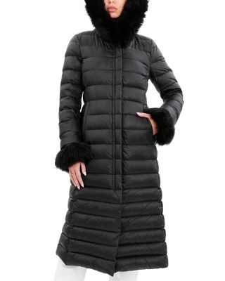 Lexie Shearling Trim Puffer Coat