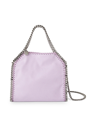 Stella Mccartney Mini Chain Tote In Lilac
