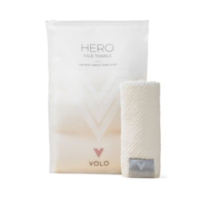 3-Pc. Face Towels with Reusable Tote