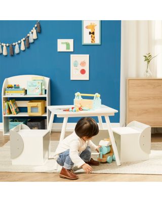 Biscay Bricks Table & Chairs Kids Furniture - Ages 3-7
