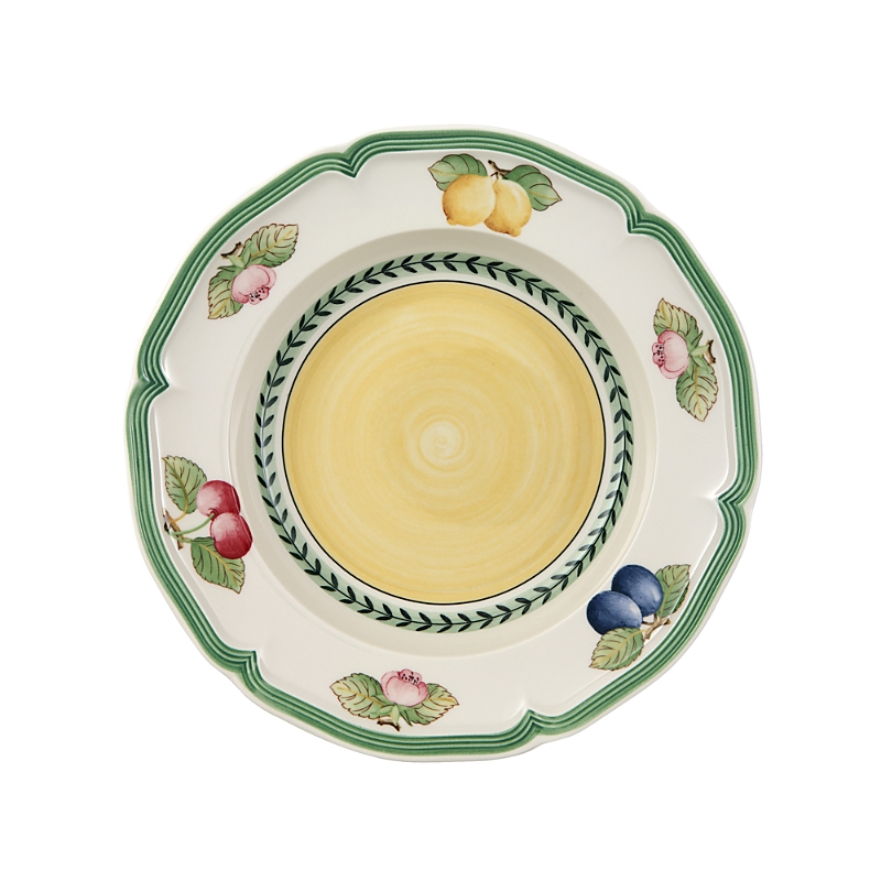 Villeroy & Boch French Garden Rim Soup Bowl In Fleurence