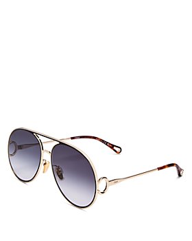 Chloé - Aviator Sunglasses, 61mm
