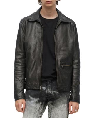 John varvatos leather jacket bloomingdales best sale