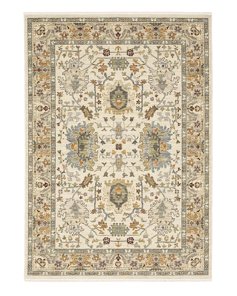 Oriental Weavers Lucca 2063y Area Rug, 5'3 X 7'6 In Ivory