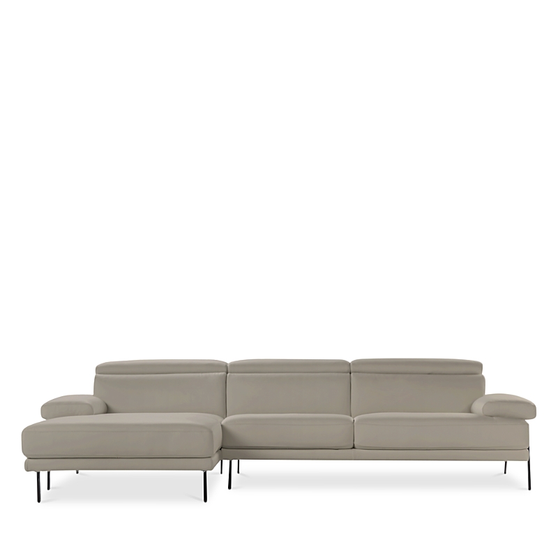 Giuseppe Nicoletti 2 Piece Esposta Sectional In Bull Fango