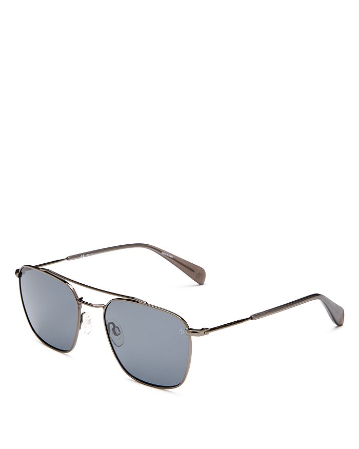 rag & bone - Brow Bar Aviator Sunglasses, 53mm