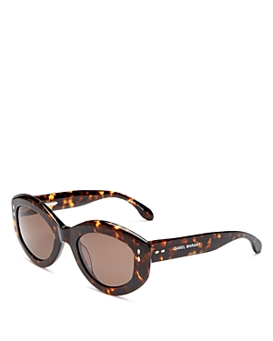 Isabel Marant Round Sunglasses, 52mm In Havana/brown