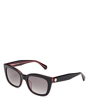 KATE SPADE KATE SPADE NEW YORK TAMMY POLARIZED SQUARE SUNGLASSES, 53MM