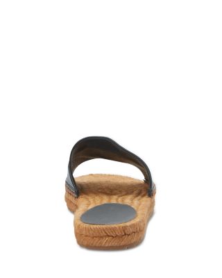 Women's Espadrille Slide Sandals