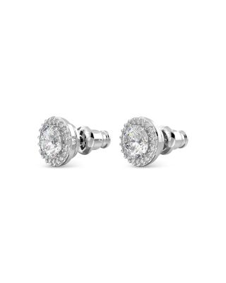 Una Pav&eacute; Stud Earrings