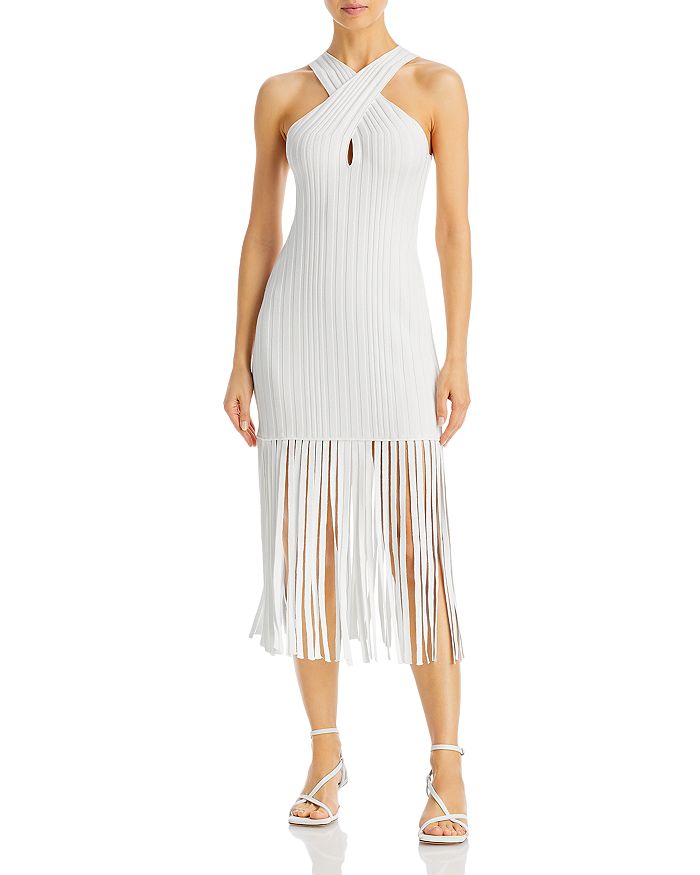 Milly clearance fringe dress
