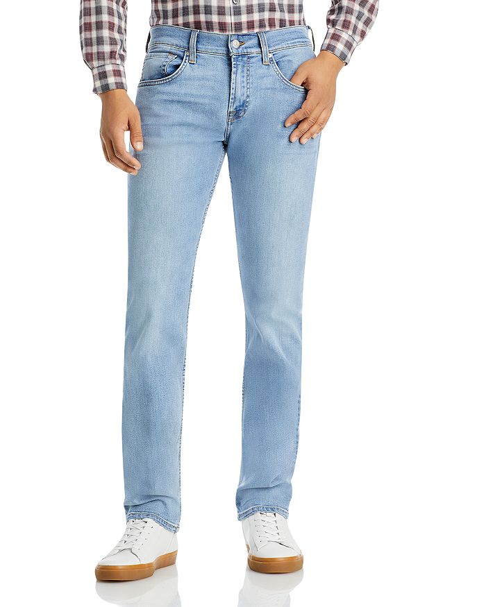 7 For All Mankind - The Straight Jeans in Sand Island
