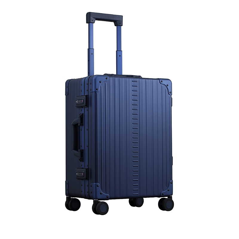 Aleon 21 Aluminum Carry On Spinner Suitcase