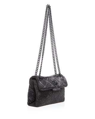 Kensington Mini Embellished Satin Crossbody
