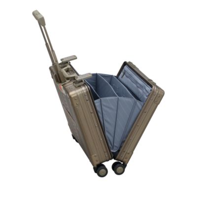17&amp;quot; Aluminum Wheeled Briefcase