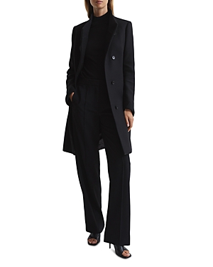 Shop Reiss Mia Mid Length Coat In Black