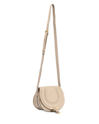 Marcie Small Leather Saddle Bag