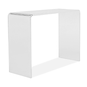 Euro Style Veobreen 40 Console Table In Clear