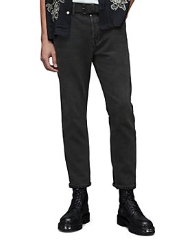 ALLSAINTS - Jack Tapered Fit Jeans in Washed Black