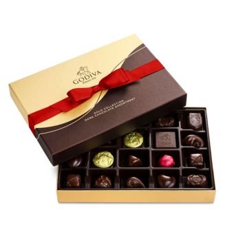 Godiva® Gold Collection Dark Chocolate Assortment Box | Bloomingdale's