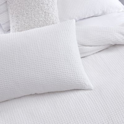 Modern Waffle Comforter Set, King
