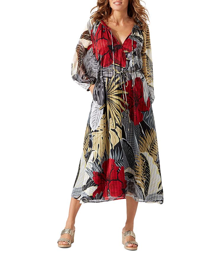 Tommy Bahama Hibiscus Romance Midi Dress Bloomingdale s