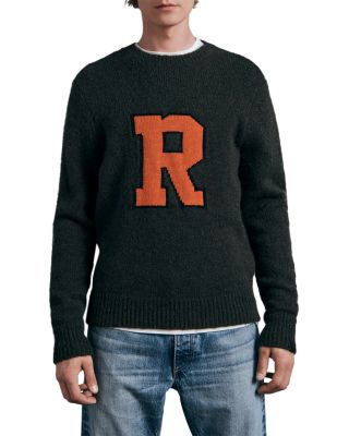 rag & bone Varsity Intarsia Crewneck Sweater Bloomingdale's