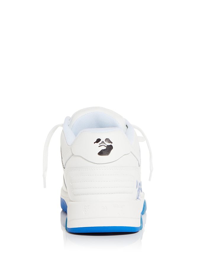 Shop Off-white Men's Out Of Office Low Top Sneakers In Blue/white
