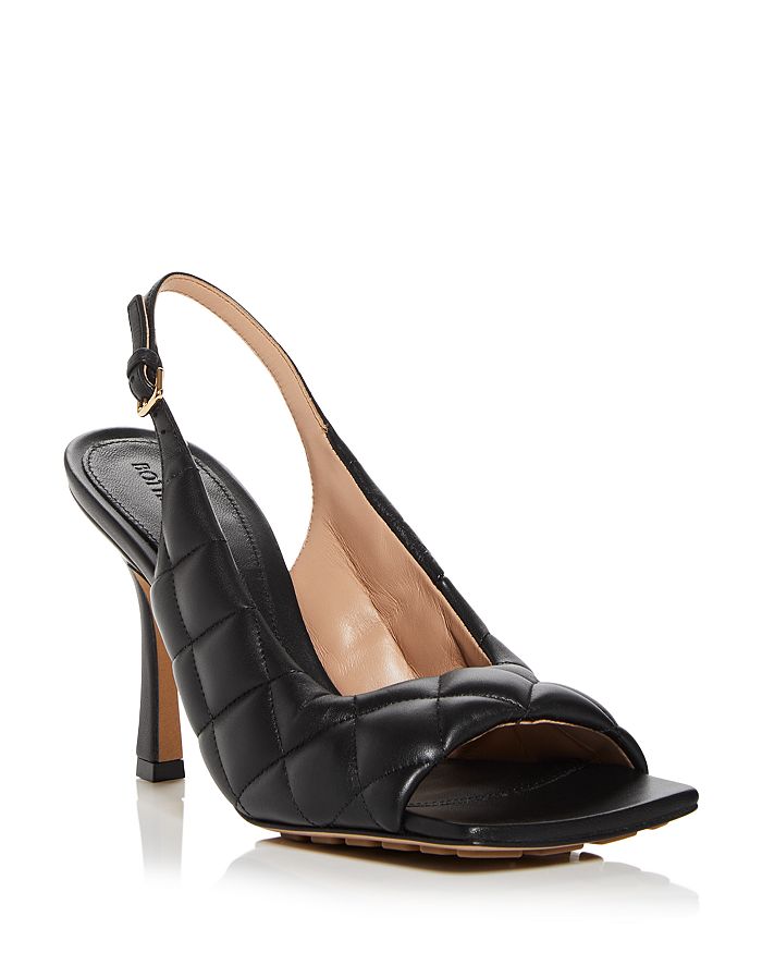 Women s Square Toe Slingback High Heel Sandals