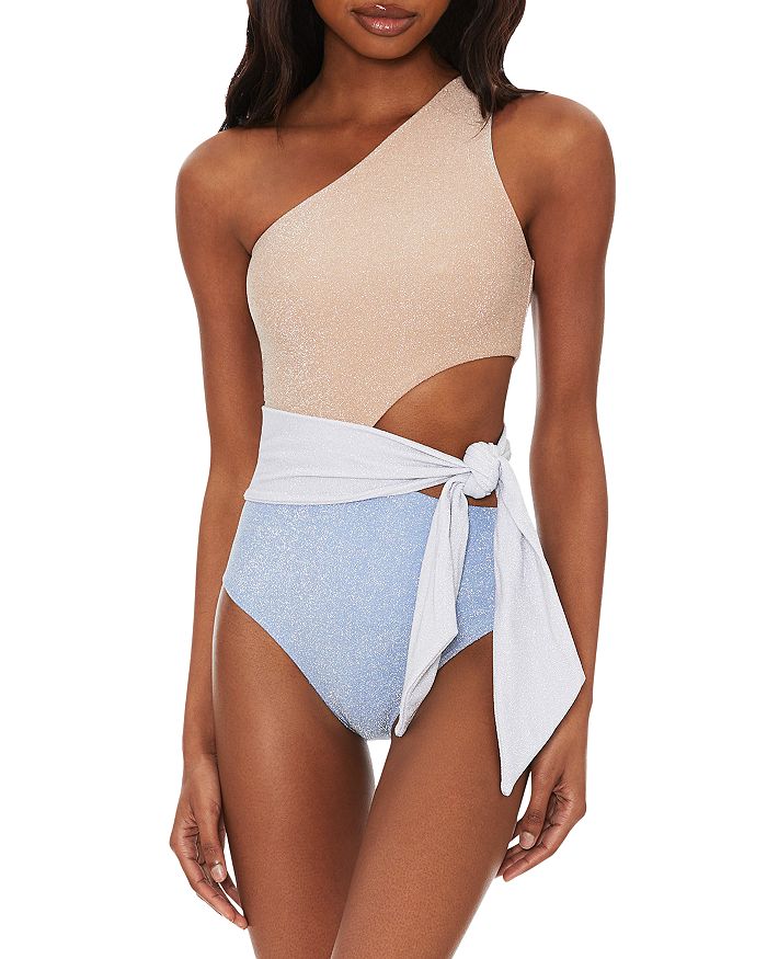 Cut Out One Piece Swimsuit - Bloomingdale's