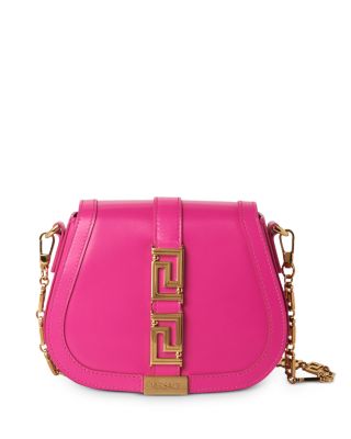 Versace - Greca Goddess Medium Leather Shoulder Bag