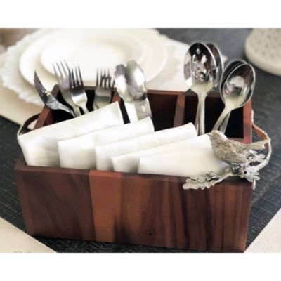 Song Bird Wood Caddy