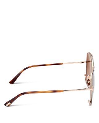  Raphaela Butterfly Sunglasses, 60mm