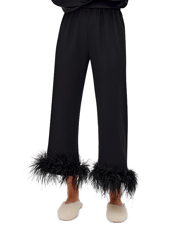 Sleeper Party Feather Lounge Pants Bloomingdale's
