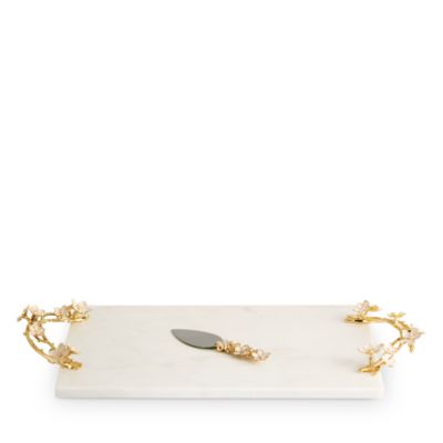 Cherry Blossom Cheese Board with Spreader