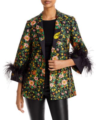 Bloomingdale’s online silk jacket