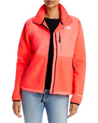 Denali Zip Jacket In Brilliant Coral