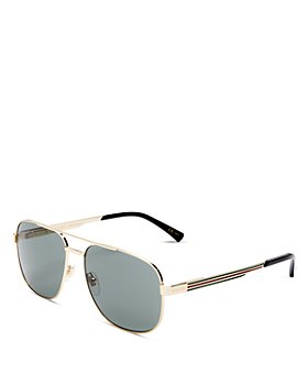 Gucci - Politician Aviator Sunglasses, 60mm
