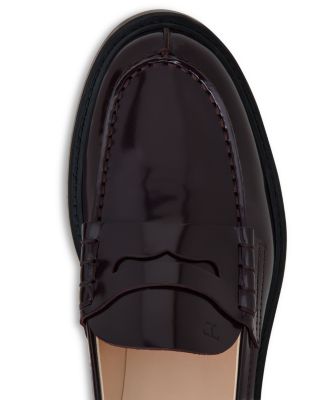 Tod's Women's Leather Penny Loafers Bloomingdale's