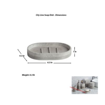 City Line Soap Dish