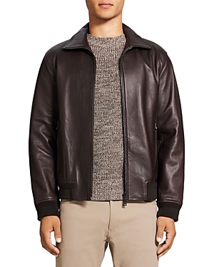 THEORY MARCO R LEATHER JACKET
