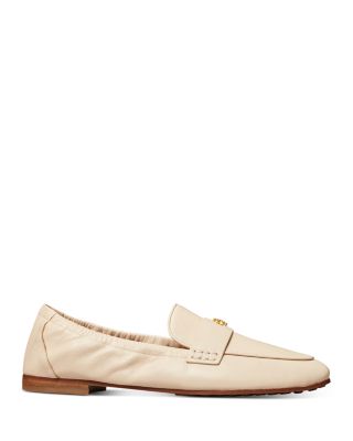 Tory Burch Women's Leather Ballet Loafers - New Cream - Size 9