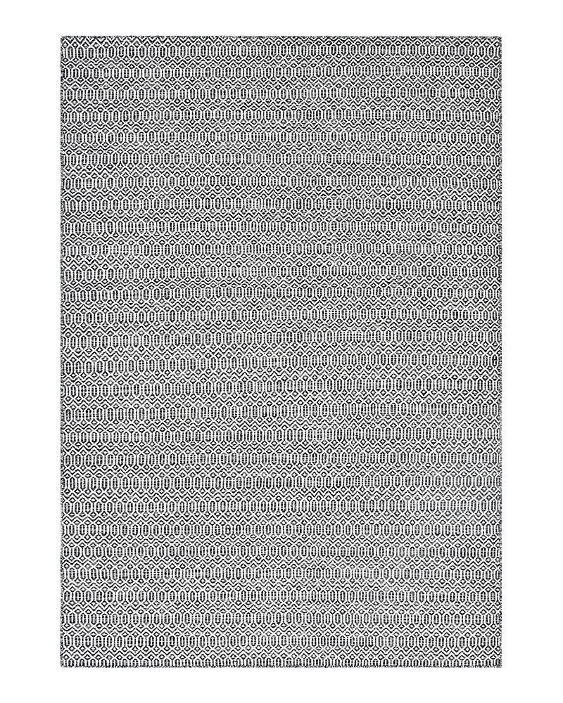 Timeless Rug Designs Angler Ang8018 Area Rug, 10' X 14' In Charcoal