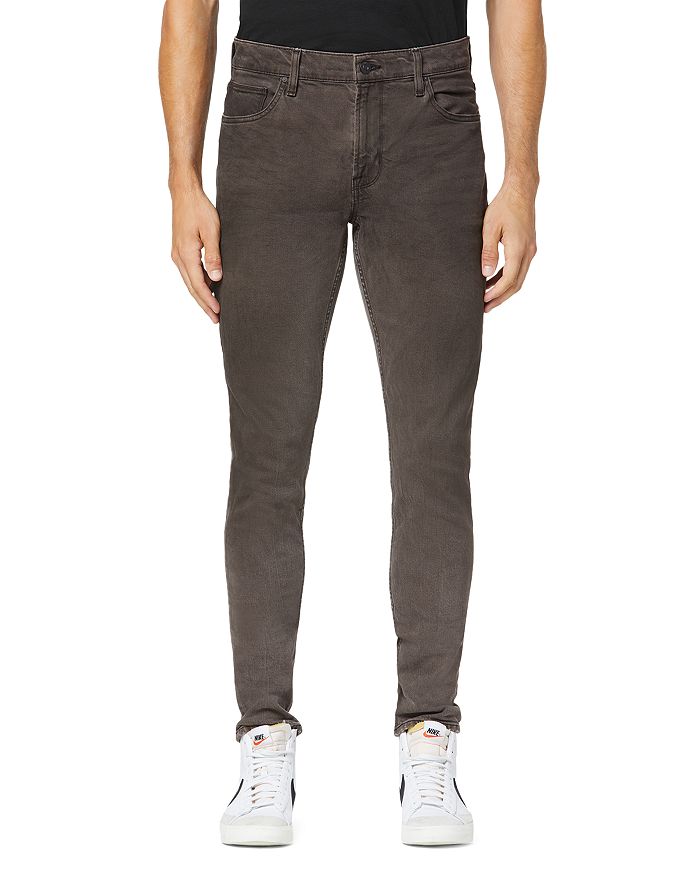 Hudson - Zack Skinny Fit Jeans in Stained Chocolate