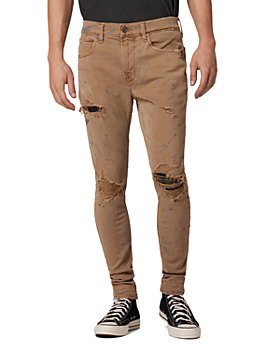 Hudson - Paint Splattered Zack Skinny Jeans